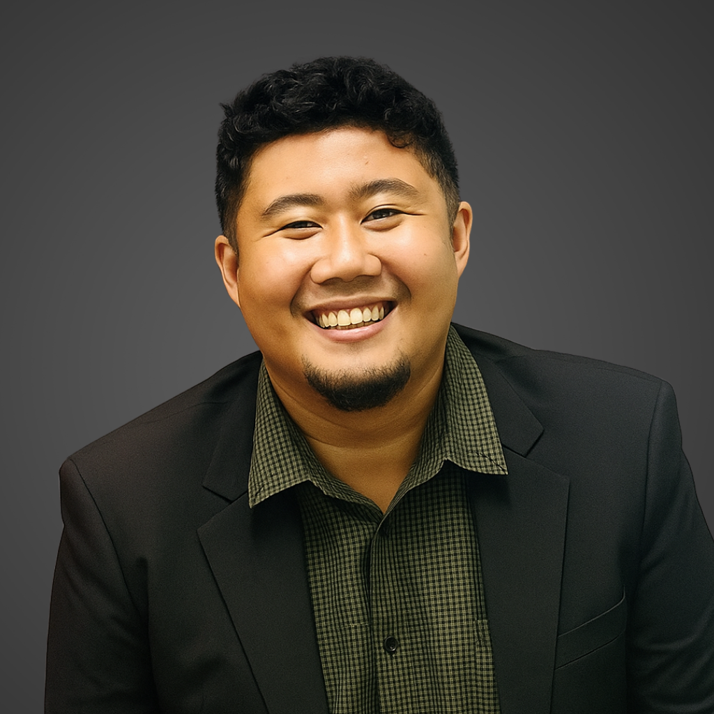 EJ Olayao, Project Manager and WordPress Developer at Vero Digital Studio, wearing a formal suit