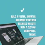 Responsive custom WordPress theme displayed on laptop and mobile device – Vero Digital Studio Philippines.