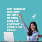 WordPress development agency optimizing website performance for small businesses in 2026